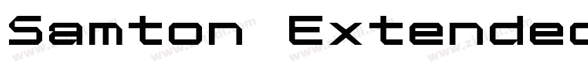 Samton Extended字体转换